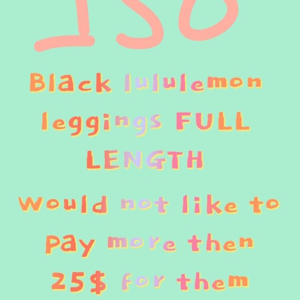 ISO DO NOT BUY